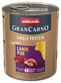 GRANCARNO Single Protein 800 g reines Lamm, in der Dose für Hunde
